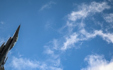 148th Fighter Wing F-16 Soars Through The Air