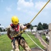 169th CES firefighters complete the high angle technical rescue at Yokota AB, Japan