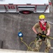 169th CES firefighters complete the high angle technical rescue at Yokota AB, Japan