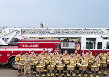 169th CES firefighters Yokota Air Base DFT 2025