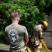 169th CES firefighters complete structure fire training at Yokota AFB, Japan