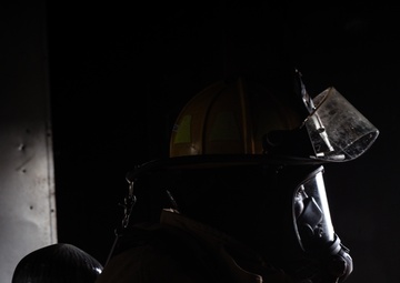 169th CES firefighters complete structure burn training at Yokota Air Base, Japan