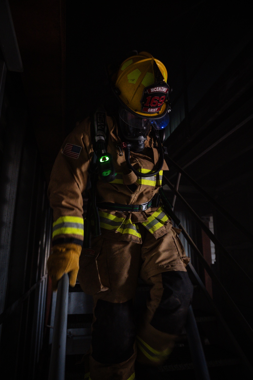 169th CES firefighters complete structure burn training at Yokota Air Base, Japan