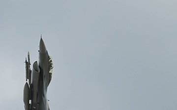 148th Fighter Wing F-16 Soars Through The Air