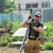 169th CES firefighters conduct structure fire training in Japan