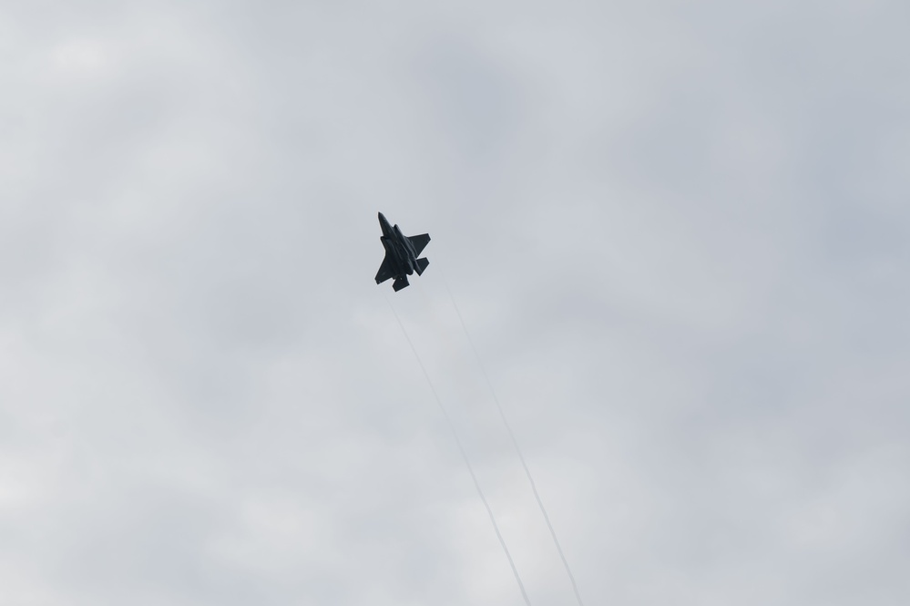 F-35 Lightning II Take-offs at Eielson AFB