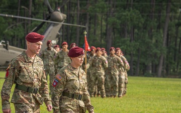 82nd Combat Aviation Brigade (CAB) Change of Command Ceremony