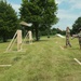 Sgt. Miles Crawford and Staff Sgt. Nicolas White throw axes - 2025 National Best Warrior
