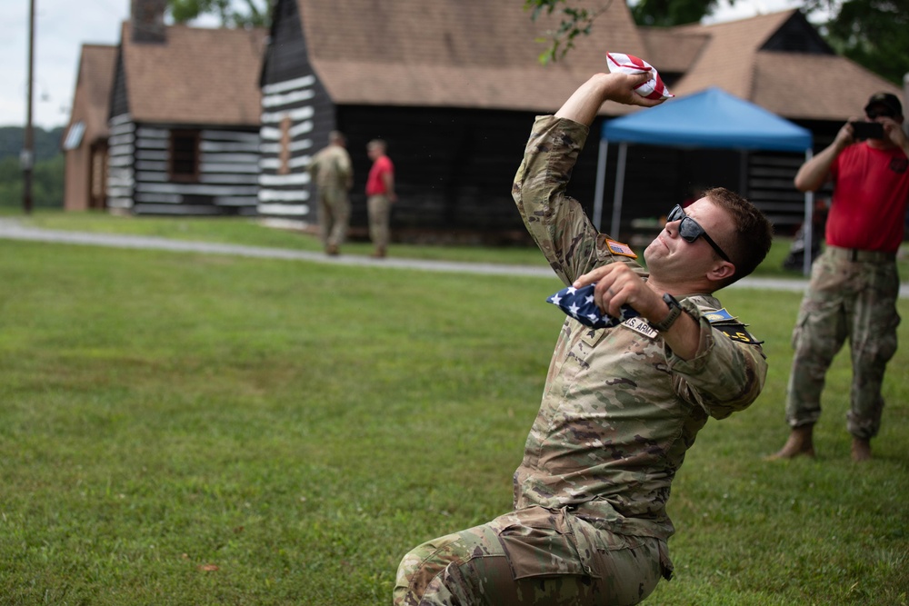 Sgt. Luke Entz lane #2 aim - 2025 National Best Warrior