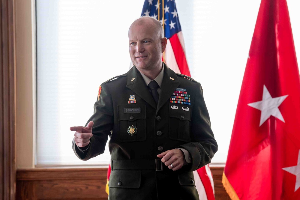 Stinchon Promoted to Brigadier General