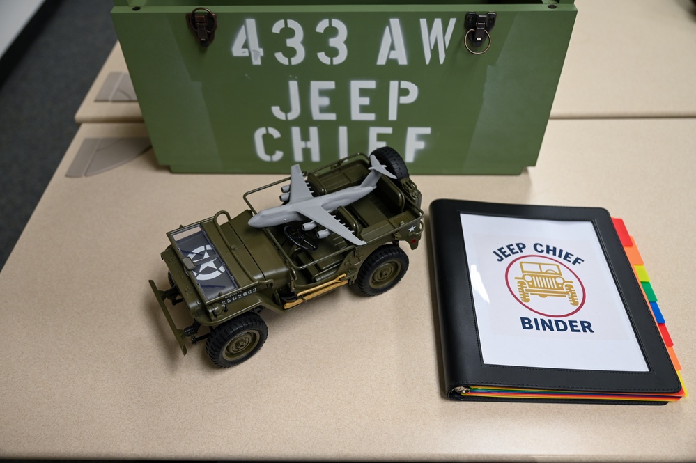 433rd AW revives Jeep Chief tradition with mentorship and legacy at the forefront