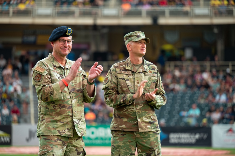Kirtland Air Force Base Leadership Represent Team Kirtland.