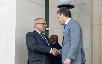 SD Hegseth Hosts Bahrain At Pentagon