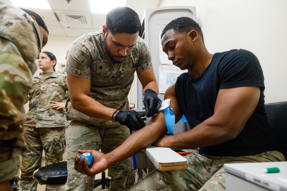 Brigade Surgeon Cell Trains Field Hospital Staff to Operate Walking Blood Bank