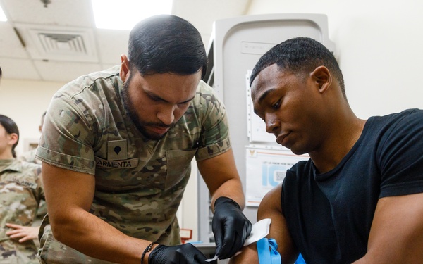 Brigade Surgeon Cell Trains Field Hospital Staff to Operate Walking Blood Bank