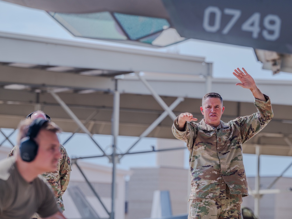 Luke Command Chief Launches General’s Jet