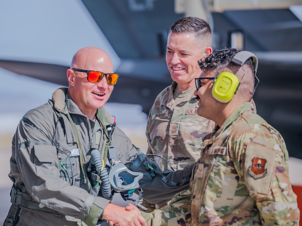 Luke Command Chief Launches General’s Jet