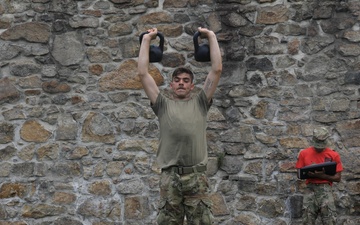 Spc. Adam Andrews participates in Maryland Games - 2025 National Best Warrior