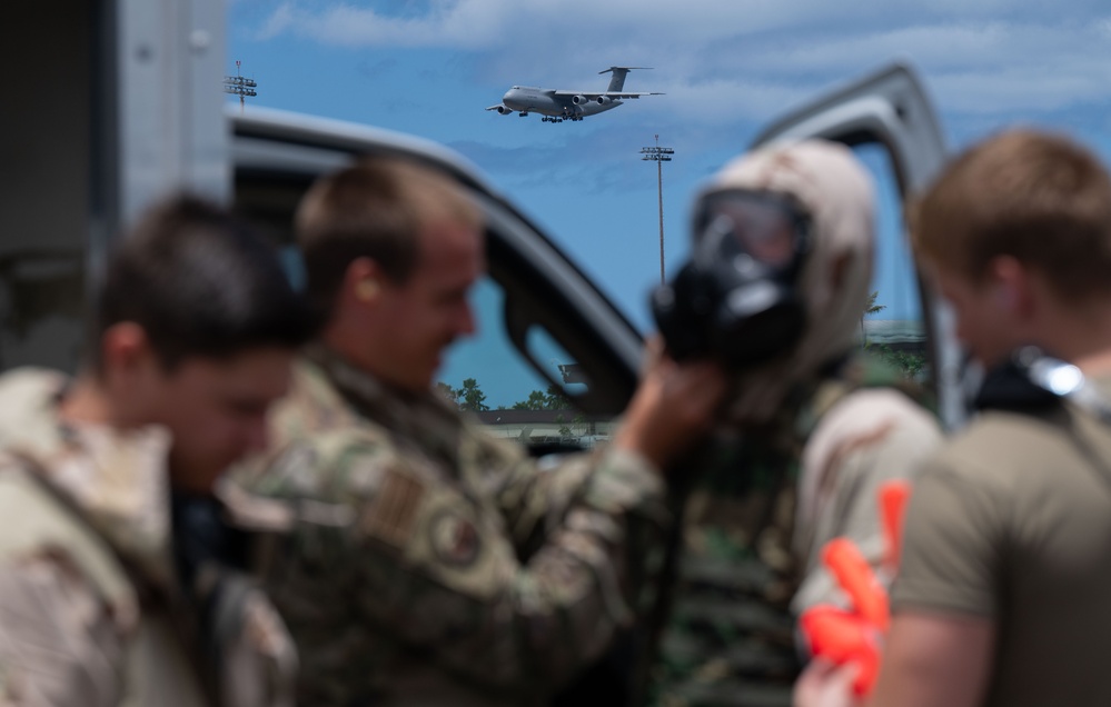 Airmen boost CBRNE readiness in Joint, Allied DLE operations