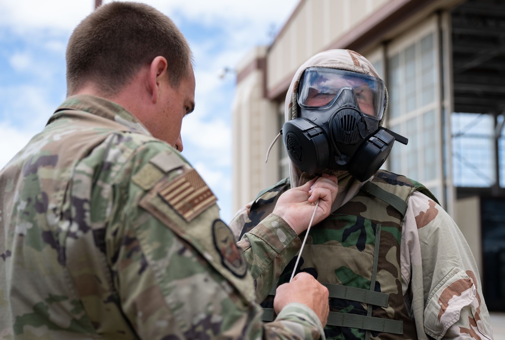 Airmen boost CBRNE readiness in Joint, Allied DLE operations