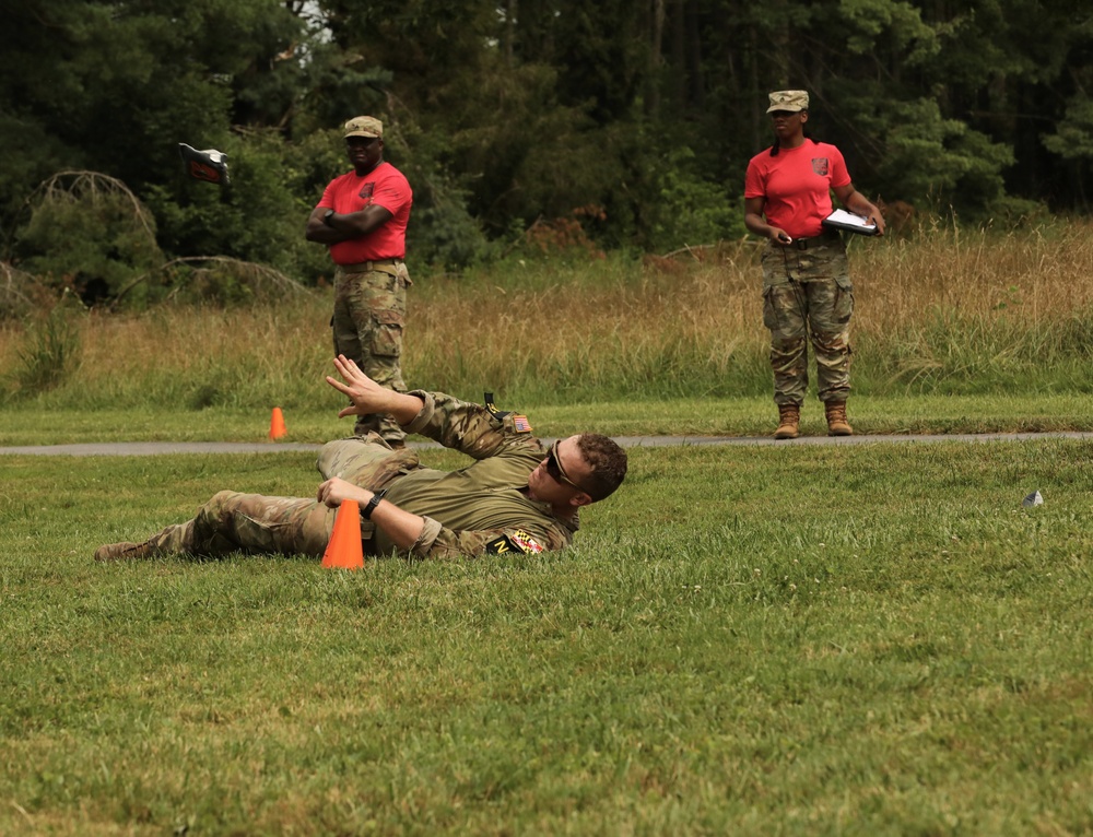 Staff Sgt. Crawford participates in the Maryland Games - 2025 National Best Warrior