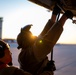 660th AMXS crew chiefs perform pre-flight inspection on KC-46A Pegasus