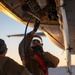 660th AMXS crew chiefs perform pre-flight inspection on KC-46A Pegasus