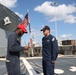 LT Greenaway Performs Reenlistment Ceremony for DC1 Fischer