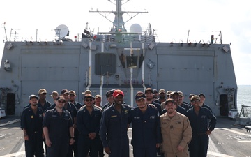 USS Farragut DC1 Fischer’s Frocking to First Class