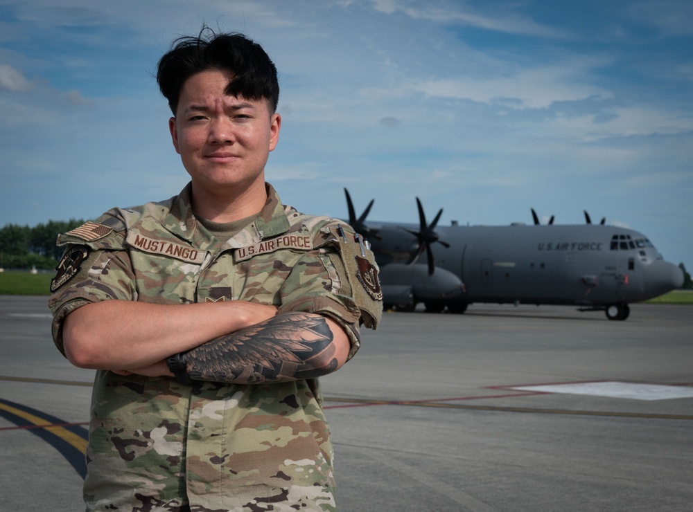 Against the current: Airman's split-second decision saves a life