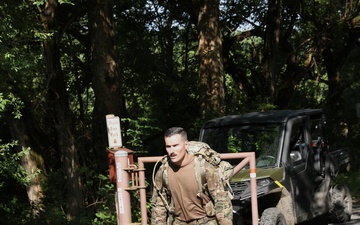 Sgt. Lee Completes a 15-Mile Ruck March - 2025 National Best Warrior