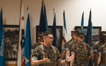 III Marine Expeditionary Force Support Battalion holds change of command ceremony