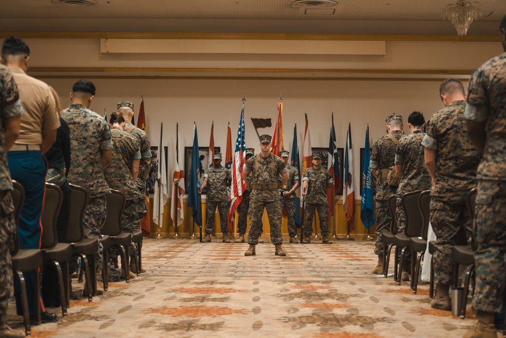 III Marine Expeditionary Force Support Battalion holds change of command ceremony