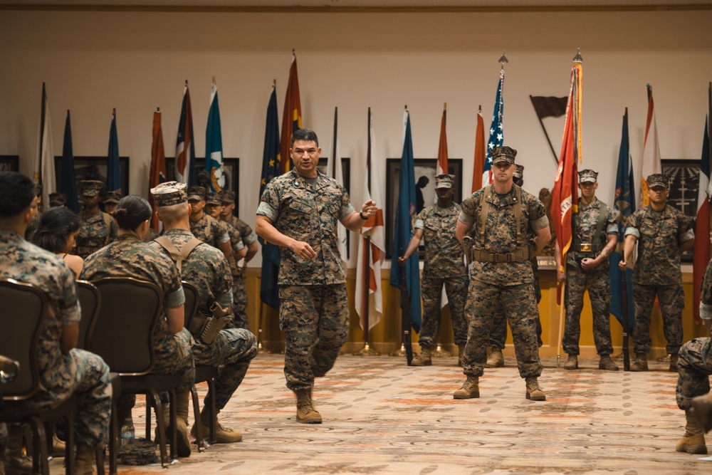 III Marine Expeditionary Force Support Battalion holds change of command ceremony