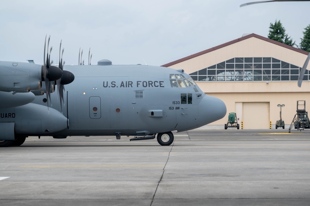 REFORPAC 25: Misawa personnel depart Yokota Air base to support REFORPAC hot pit refuels at MCAS Iwakuni