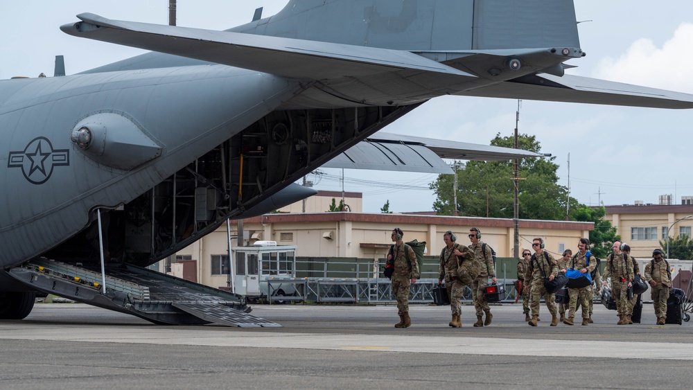 REFORPAC 25: Misawa personnel depart Yokota Air base to support REFORPAC hot pit refuels at MCAS Iwakuni