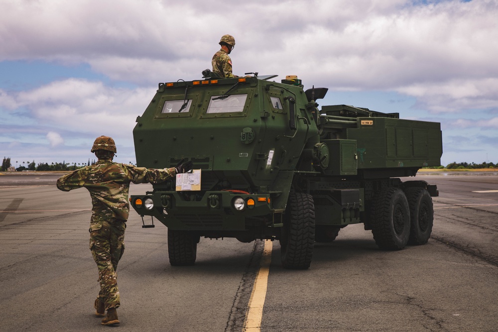 25th Infantry Division receives HIMARS