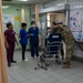 USAF medical personnel assist in treatment at Academic Hospital Suriname