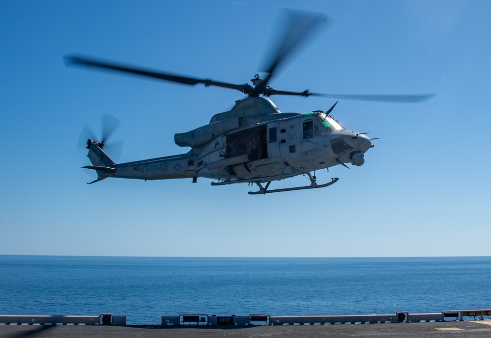 USS America (LHA 6) Conducts Flight Operations during Exercise Talisman Sabre