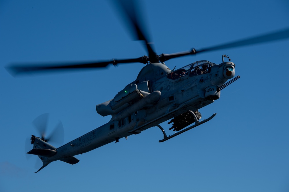 USS America (LHA 6) Conducts Flight Operations during Exercise Talisman Sabre