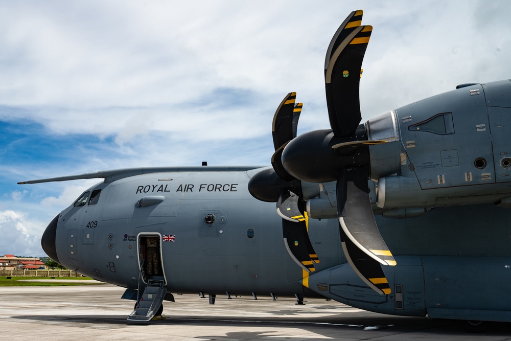 AMC partners with RAF to train alongside A400M Atlas