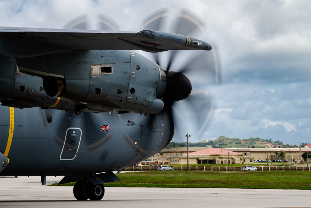 AMC partners with RAF to train alongside A400M Atlas