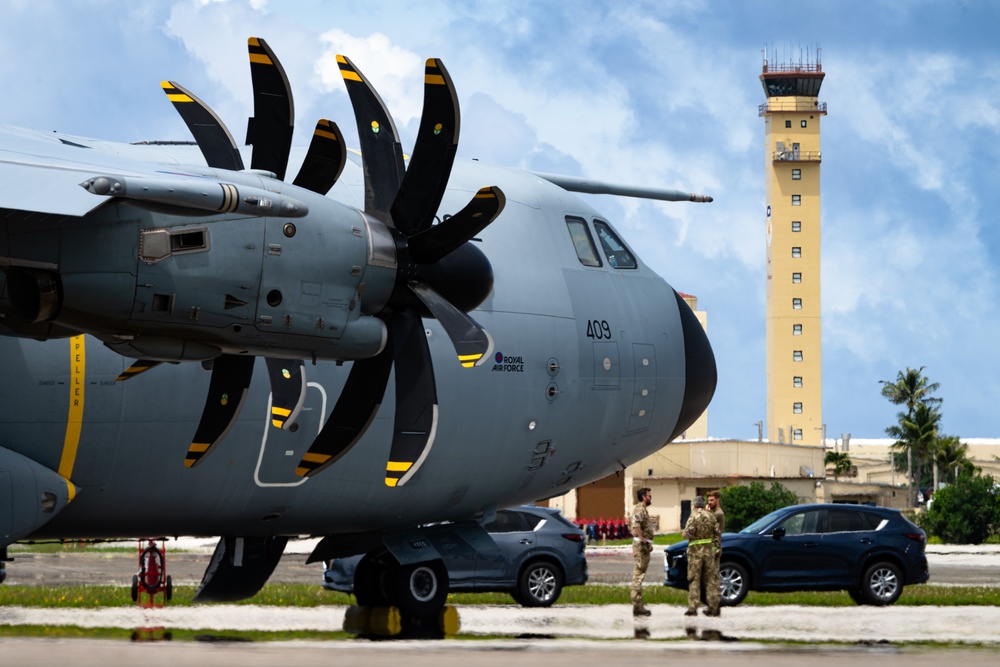 AMC partners with RAF to train alongside A400M Atlas