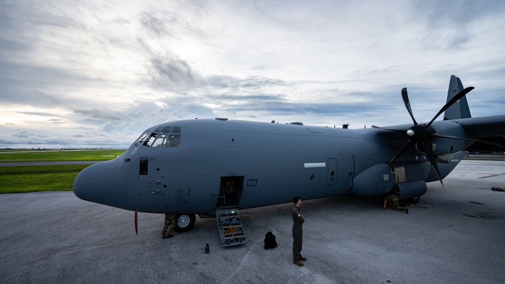 41st AS prepares over-water airdrops during Department-Level Exercise 2025