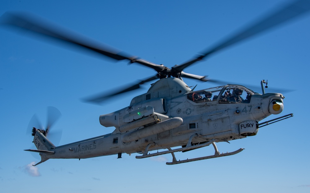 USS America (LHA 6) Conducts Flight Operations during Exercise Talisman Sabre