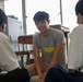 Sailors share in language exchange with Okinawan school children