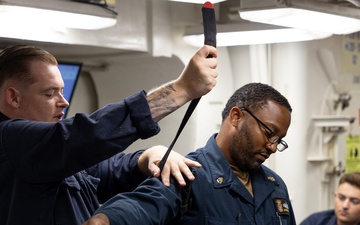 Curtis Wilbur Sailor Instucts Tactical Combat Casualty Course
