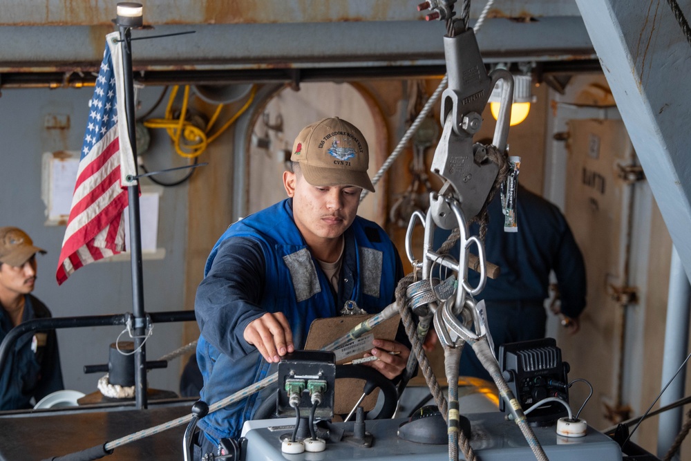 USS Theodore Roosevelt Small Boat Operations