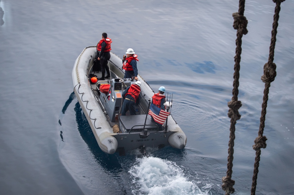 USS Theodore Roosevelt Small Boat Operations