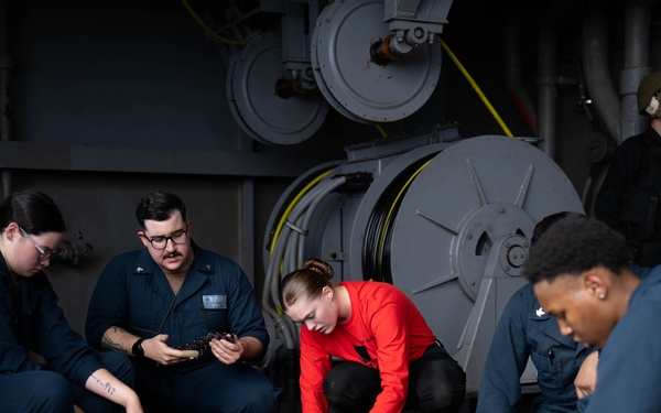 USS Theodore Roosevelt Live Fire Exercise